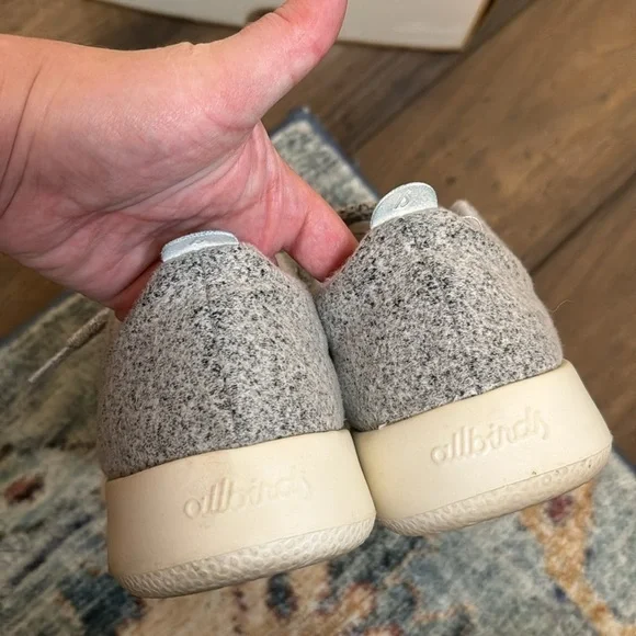 Allbirds women's wool runners Dapple Grey (Cream Sole) size 8 - Picture 10 of 10
